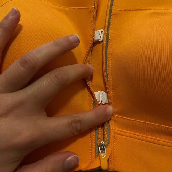 Gymshark Speed Zip Up Sports Bra NEW NO LONGER SOLD - Picture 5 of 16